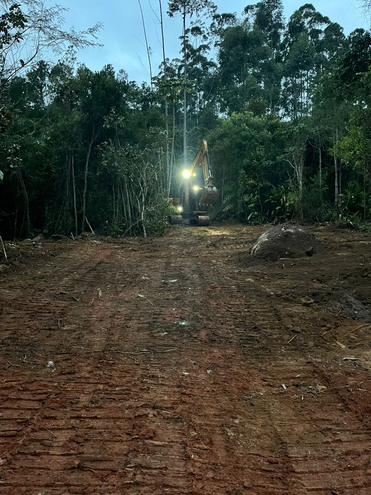 Abertura de vias internas